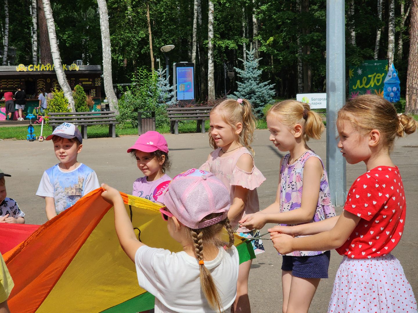 ногинск, парк, дети, игры, развлечение, общество,