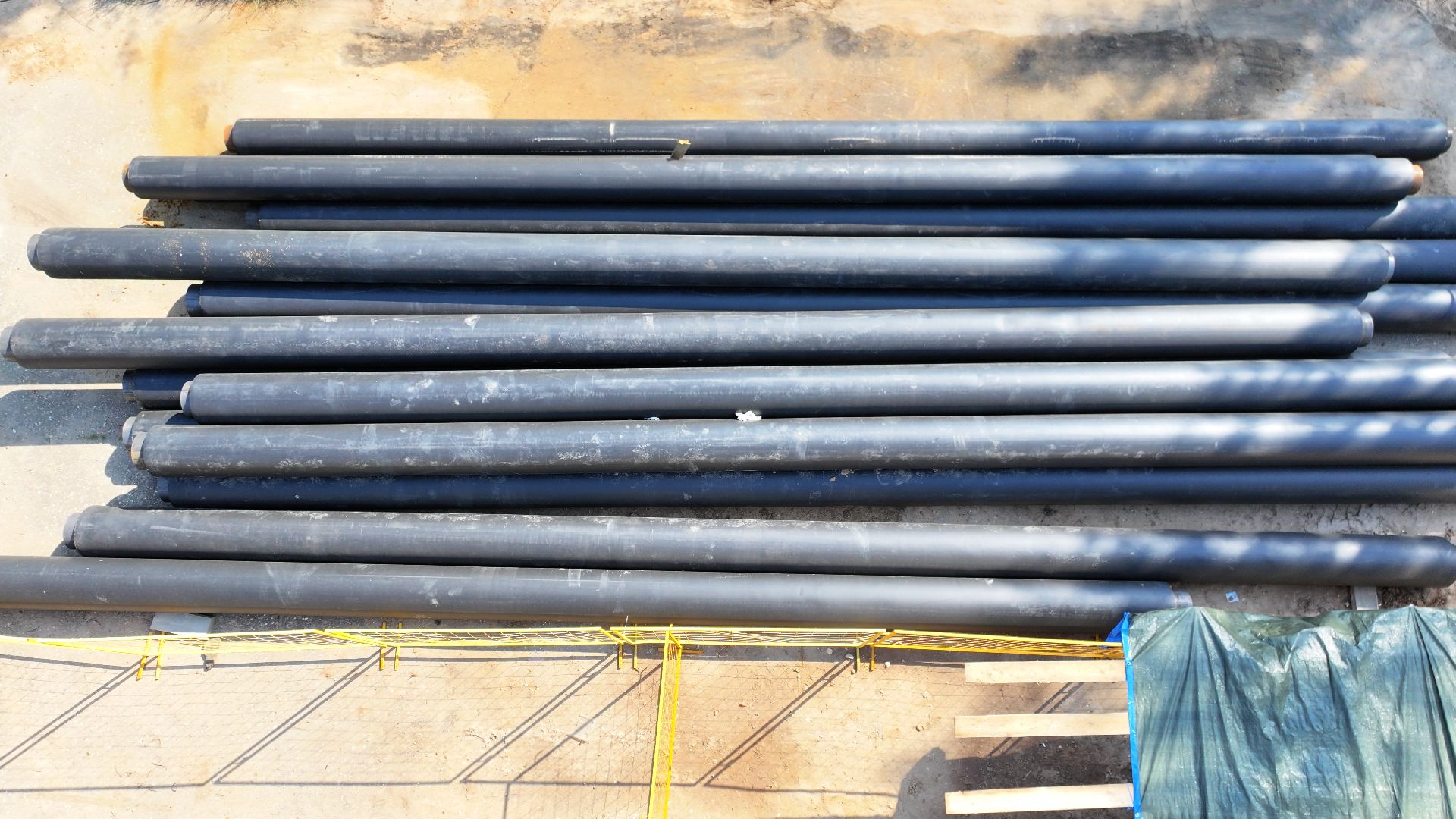 видео с коптера, теплосети руза,