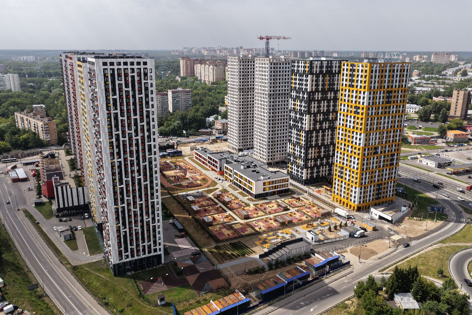 видео с коптера, музыкальная школа красногорск,