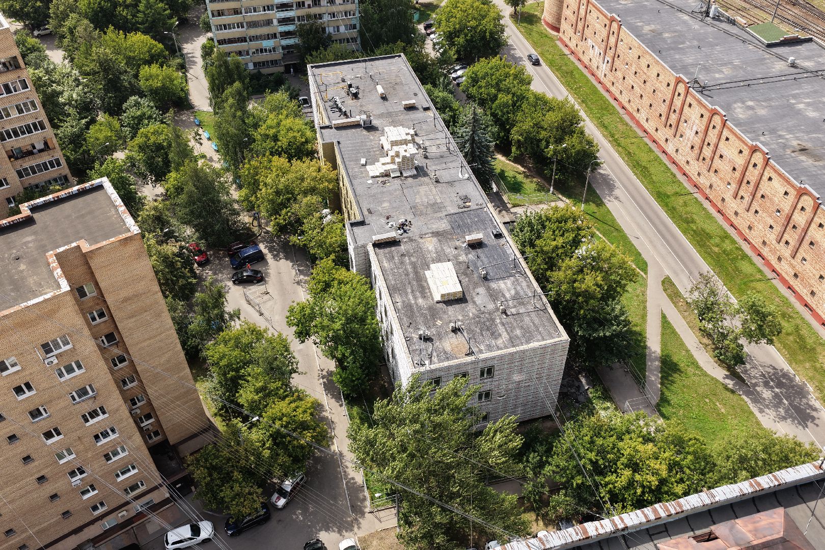 видео с коптера, музыкальная школа красногорск,