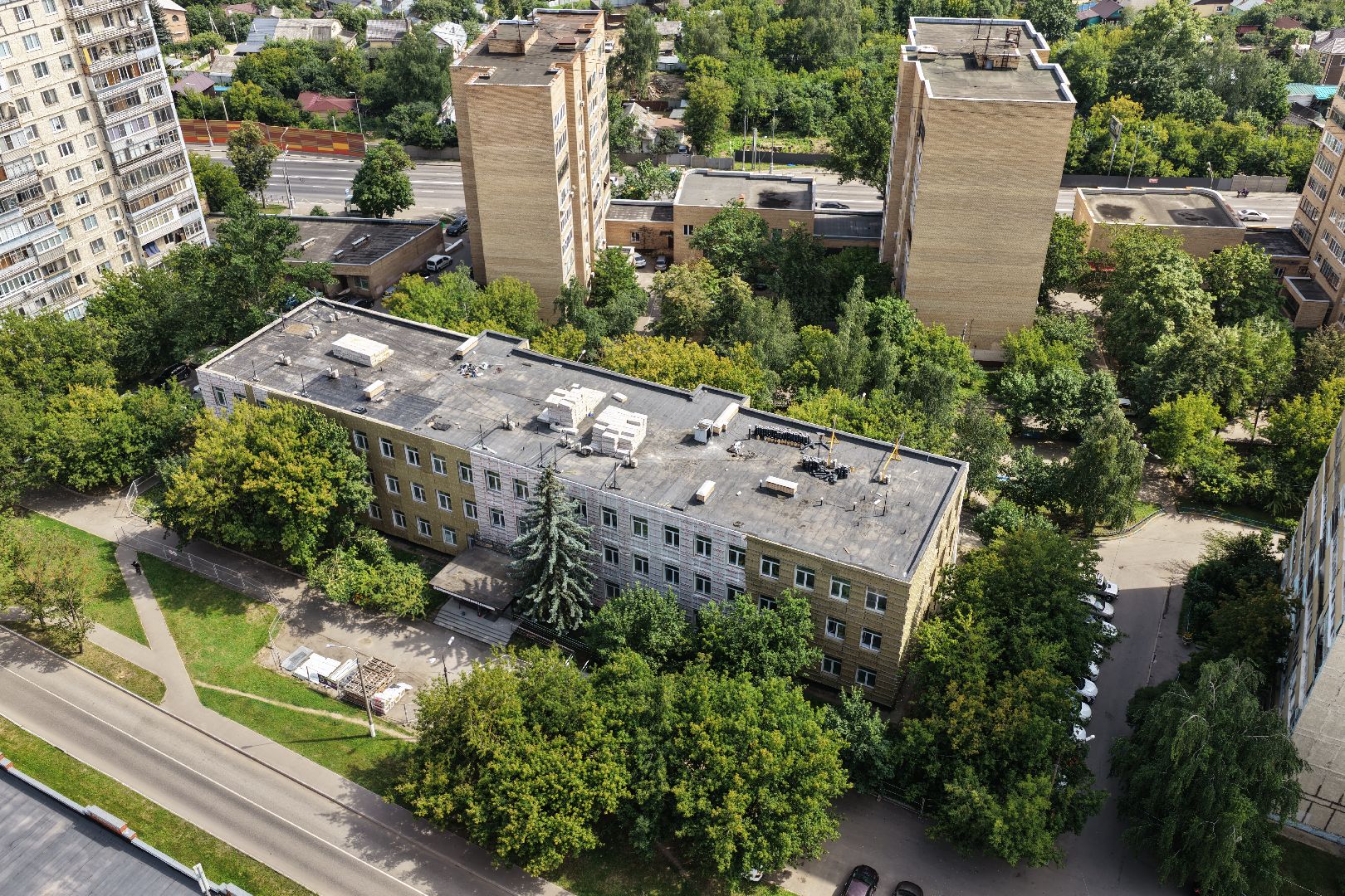 видео с коптера, музыкальная школа красногорск,