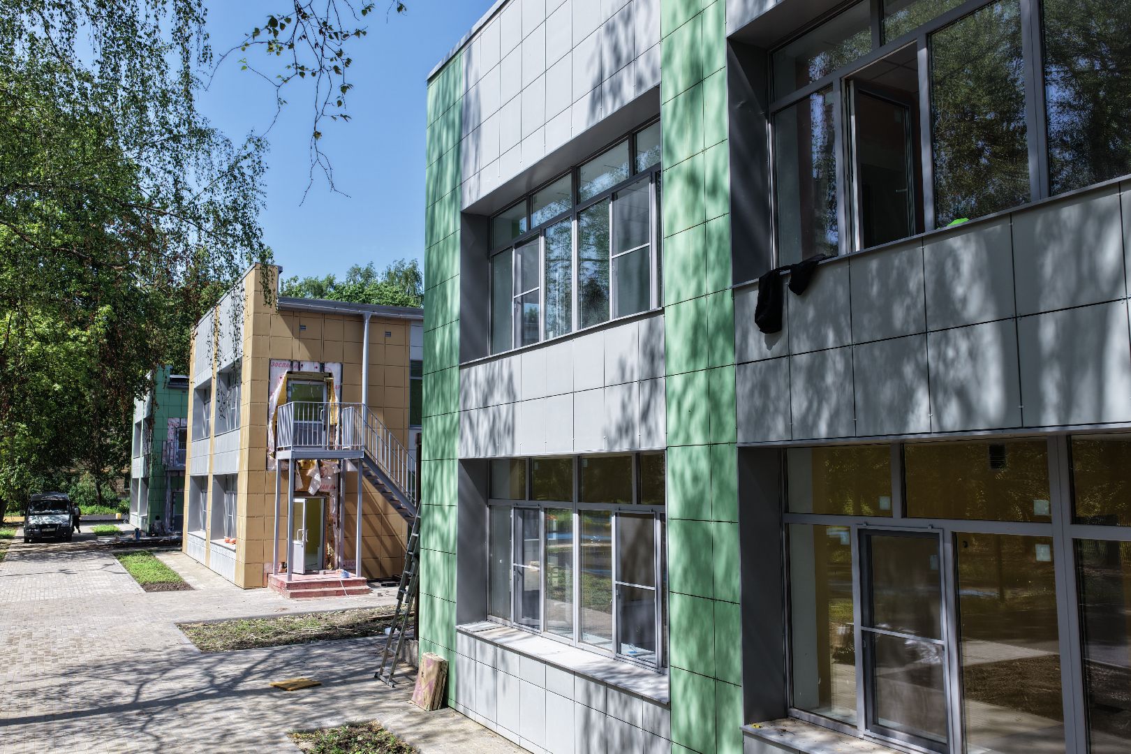 видео с коптера,детский сад в красногорске,