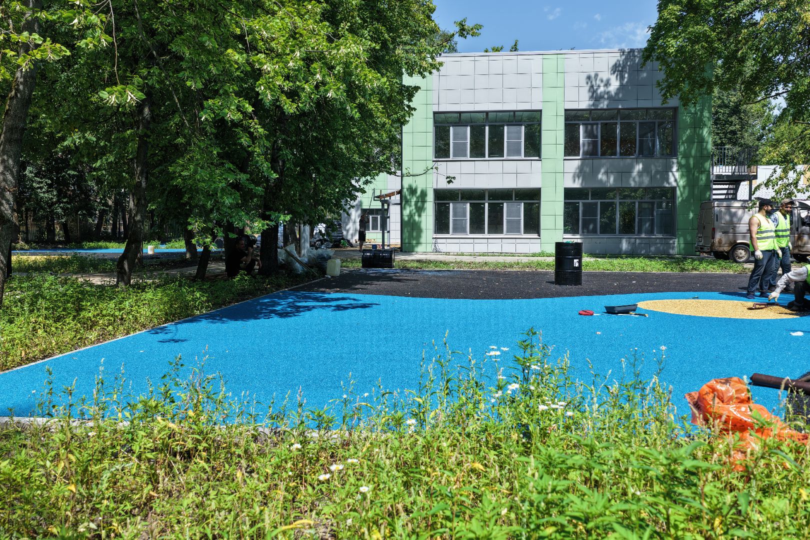 видео с коптера,детский сад в красногорске,