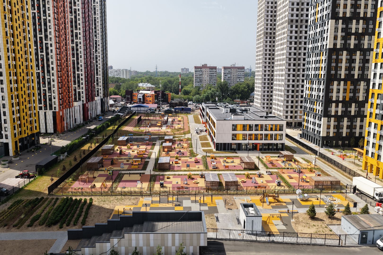 видео с коптера, образование красногорск,