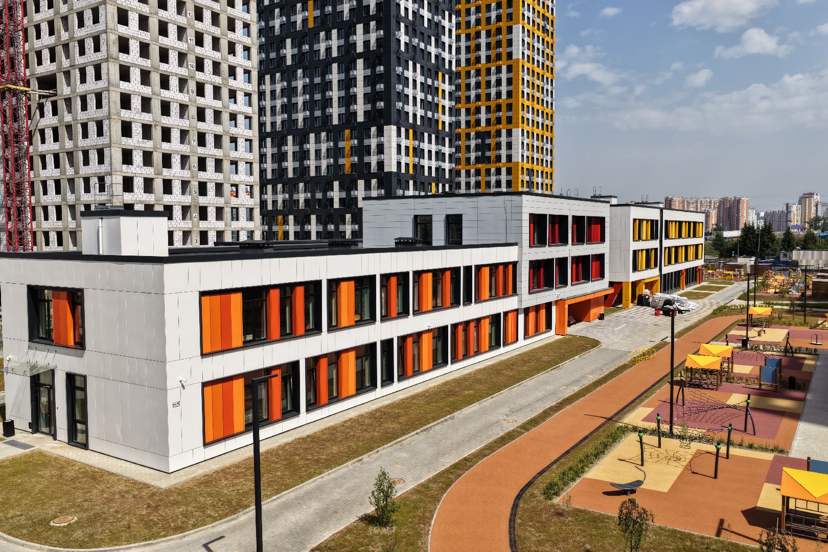 видео с коптера, образование красногорск,