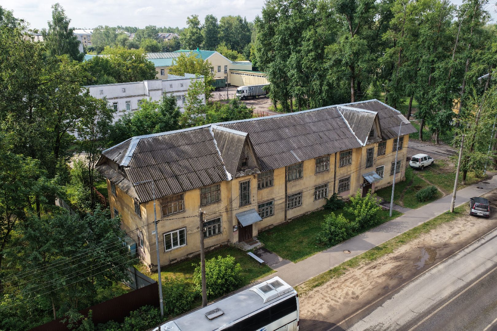 видео с коптера, расселение бараков дубна, расселение аварийного жилья дубна,