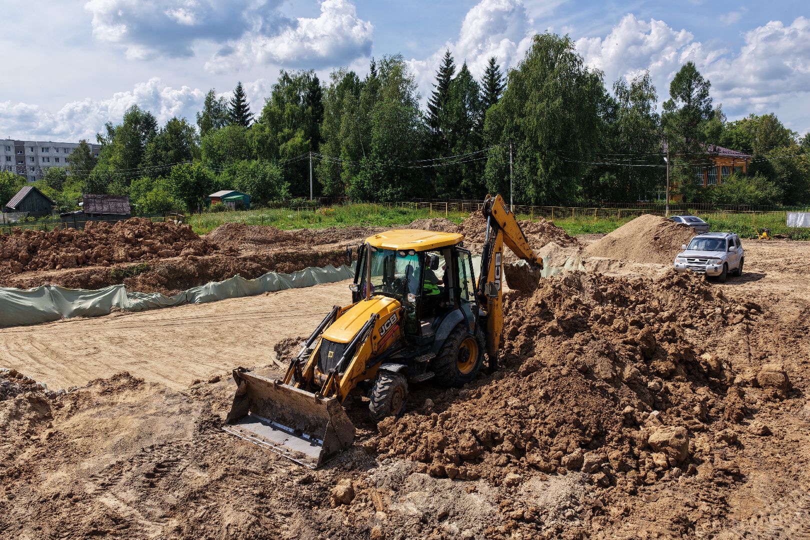 видео с коптера, котельная сычево, новая котельная волоколомск,