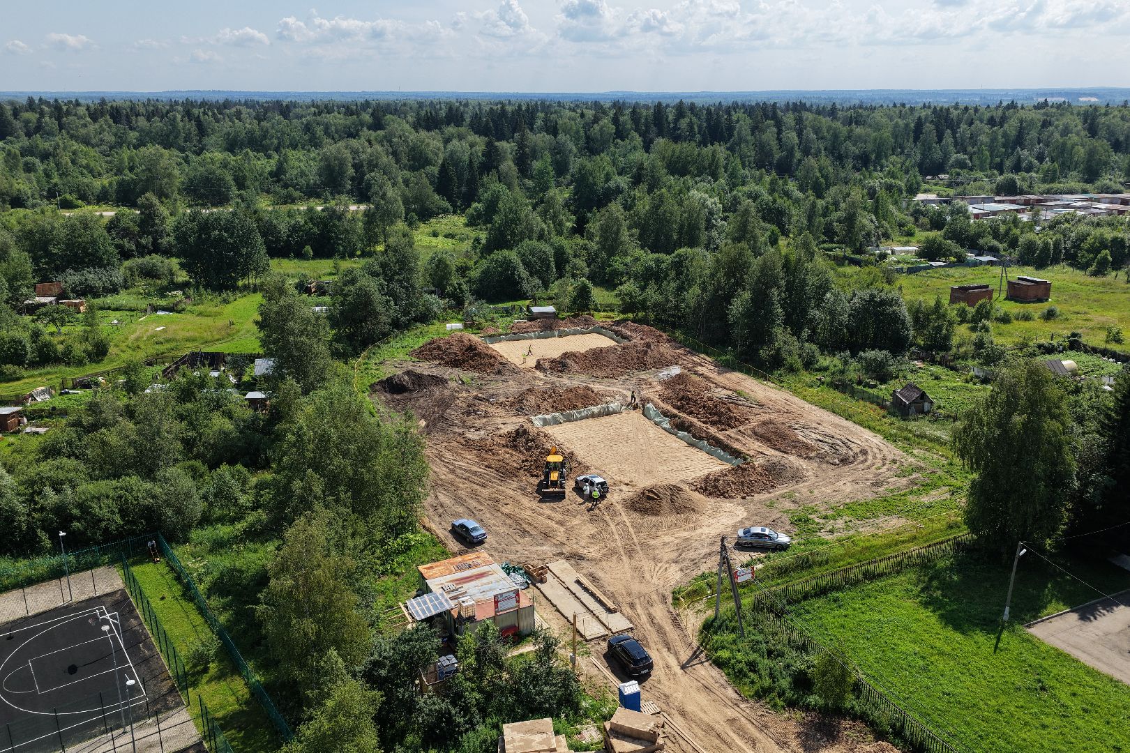 видео с коптера, котельная сычево, новая котельная волоколомск,