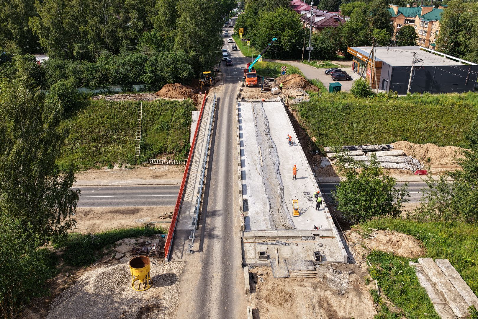 видео с коптера,  ремонт путепровода волоколамск, путепровод ждановское шоссе,