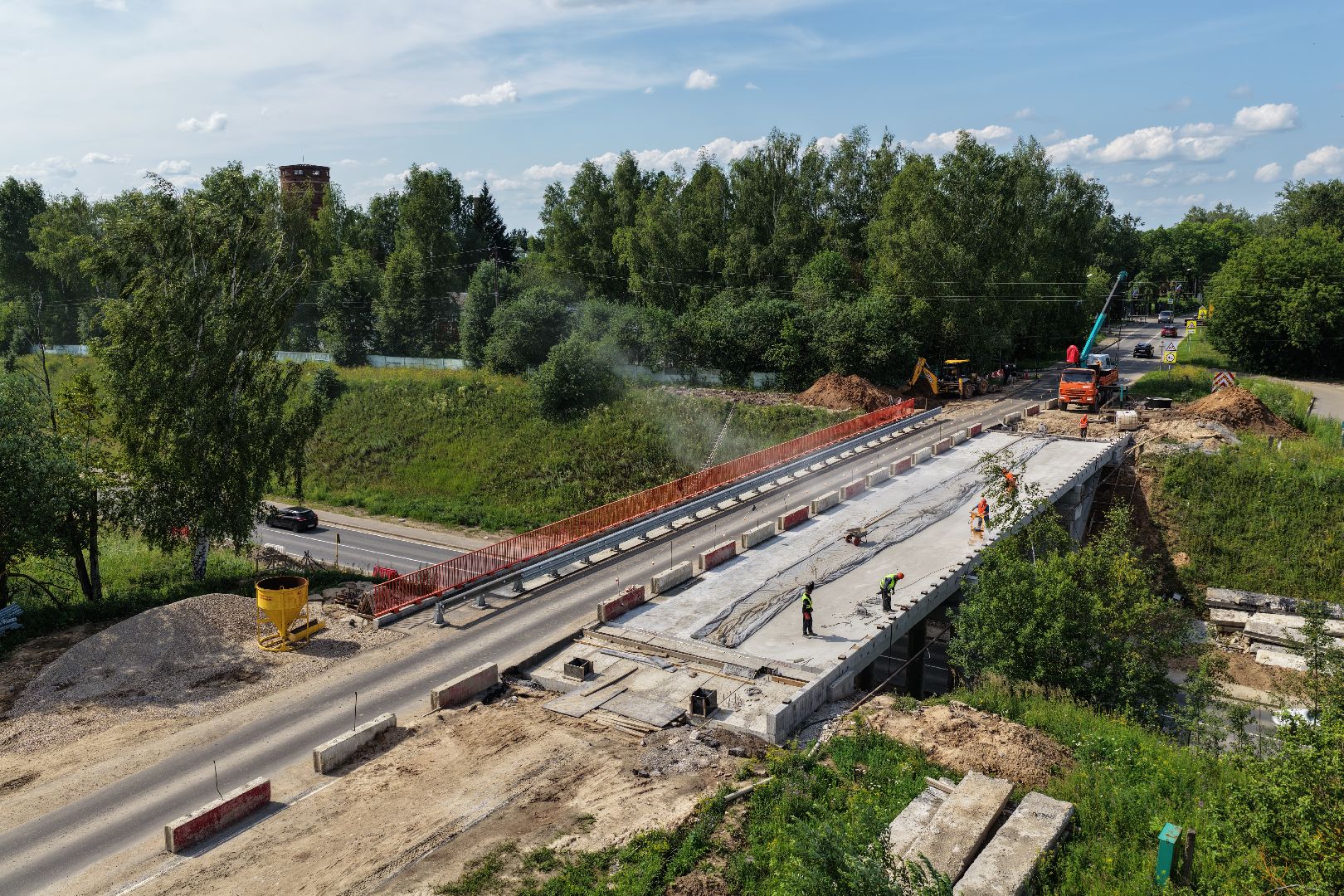 видео с коптера,  ремонт путепровода волоколамск, путепровод ждановское шоссе,