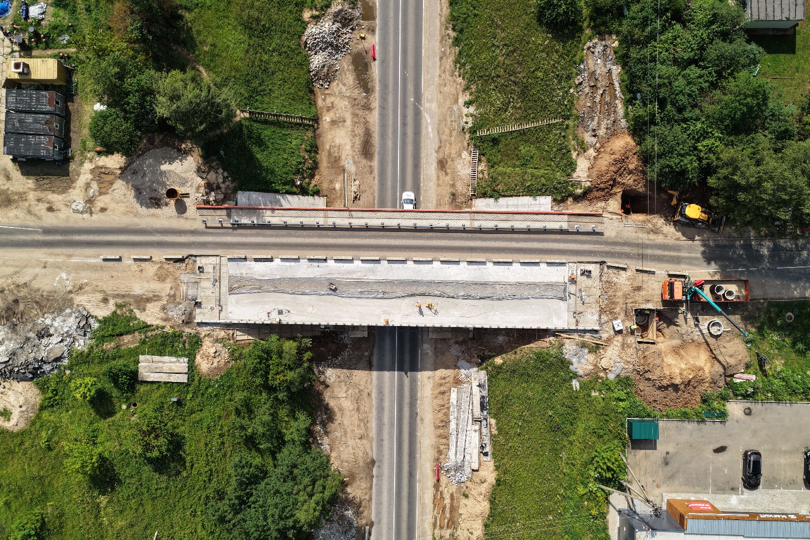 видео с коптера,  ремонт путепровода волоколамск, путепровод ждановское шоссе,