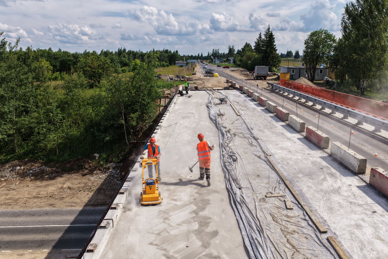 видео с коптера,  ремонт путепровода волоколамск, путепровод ждановское шоссе,