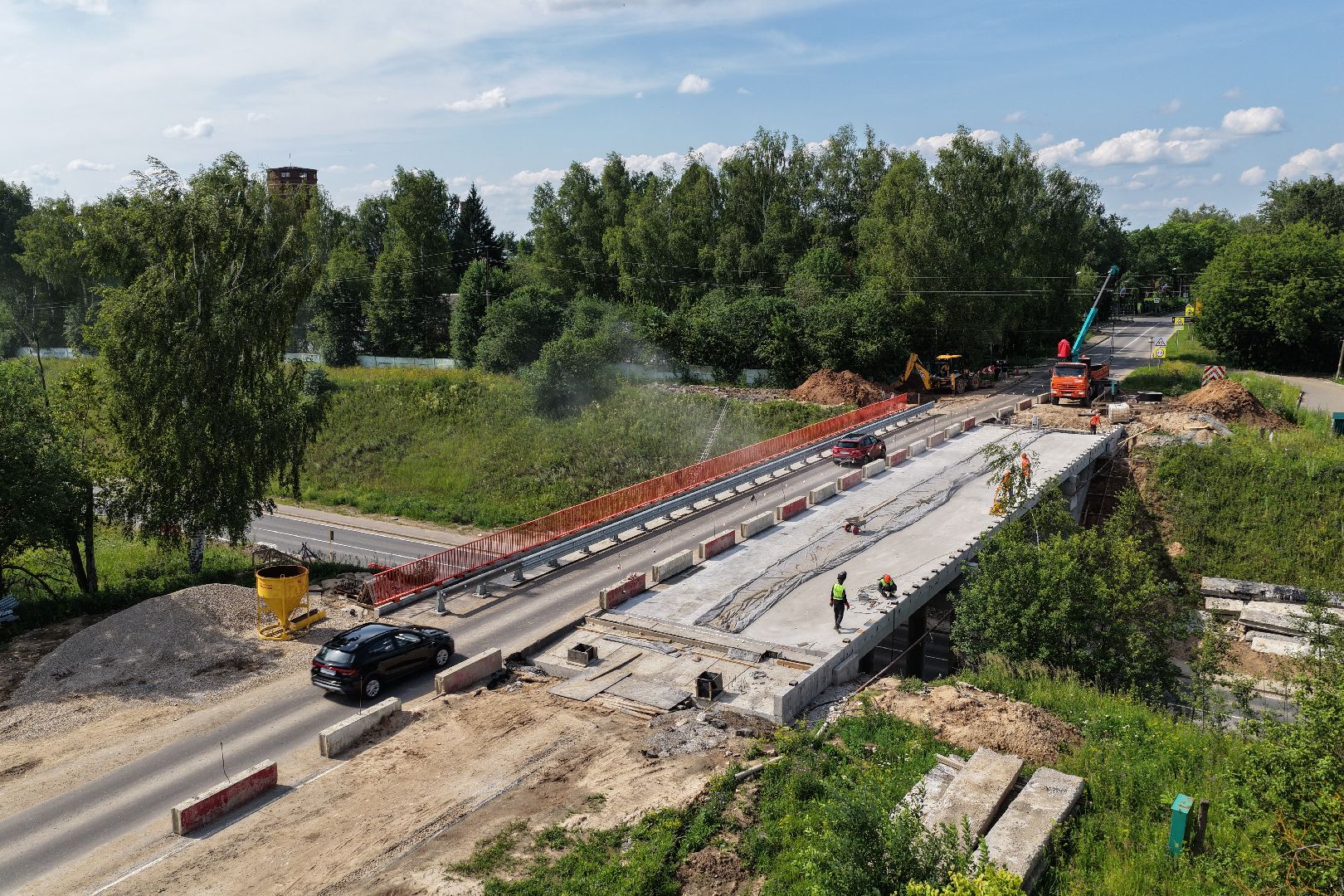 видео с коптера,  ремонт путепровода волоколамск, путепровод ждановское шоссе,