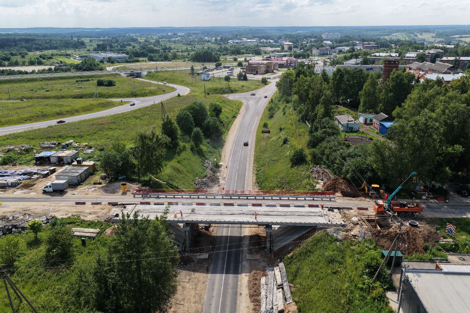 видео с коптера,  ремонт путепровода волоколамск, путепровод ждановское шоссе,