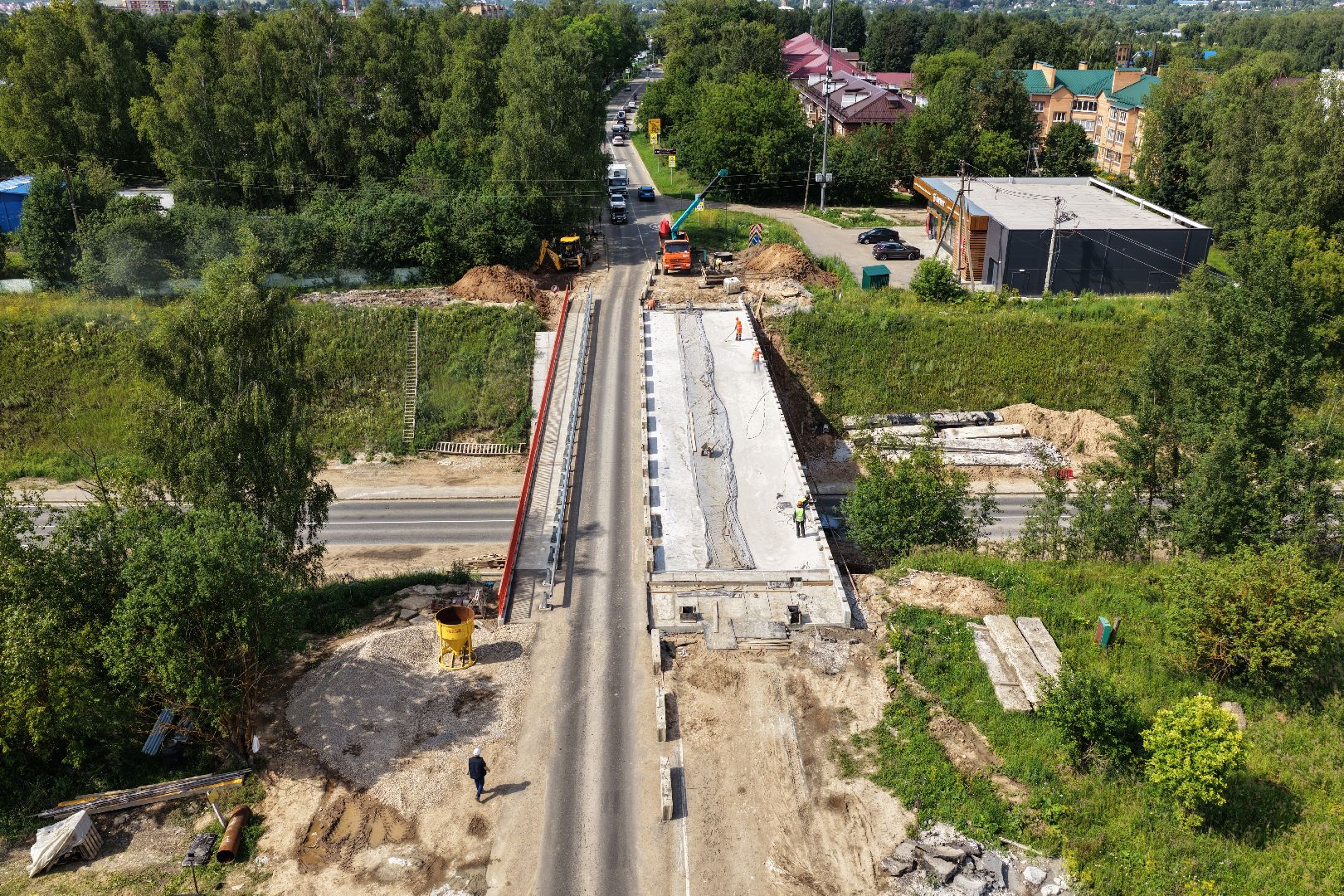 видео с коптера,  ремонт путепровода волоколамск, путепровод ждановское шоссе,