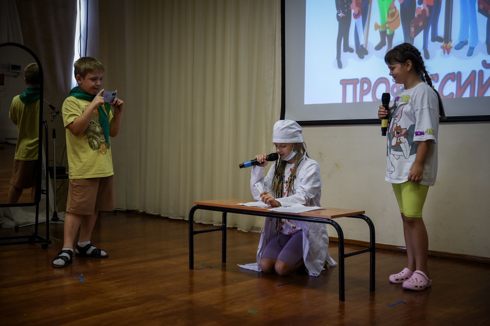 бронницы, мир профессий, дети, летний лагерь в бронницах,