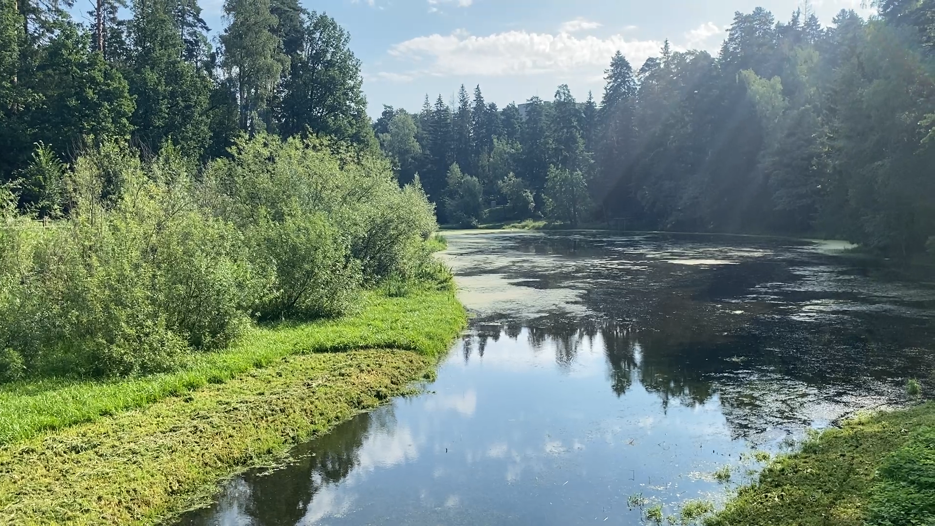 русло реки Закза, власиха озеро, верхнее озеро власиха, очистка озера власиха, коммунальная служба власиха,