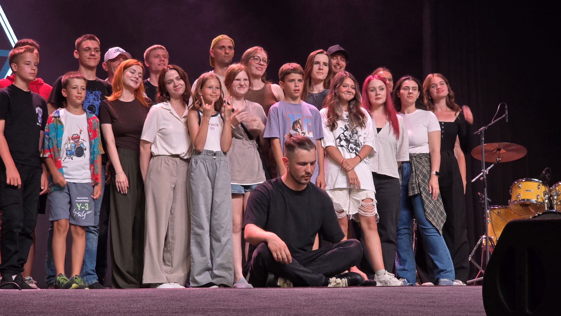 Коломна, концерт, игра на барабанах,