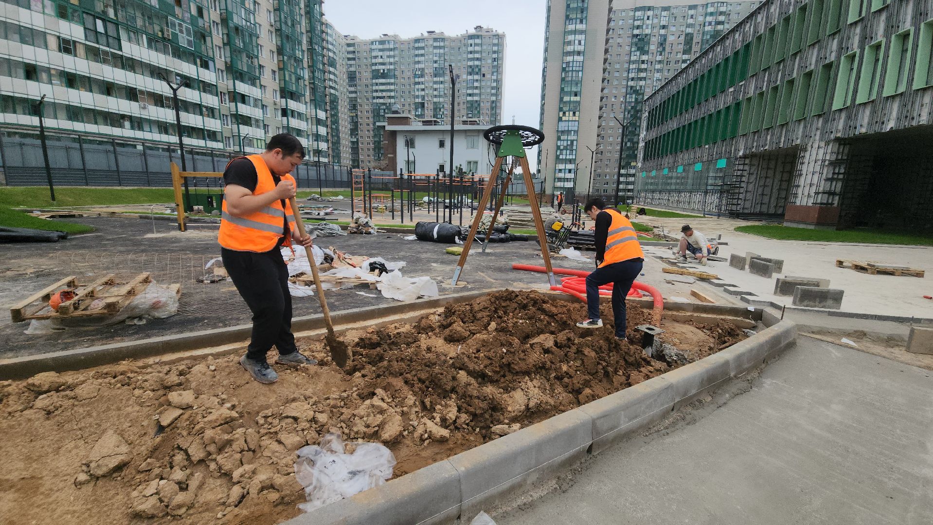 красногорск, строительство, школа,