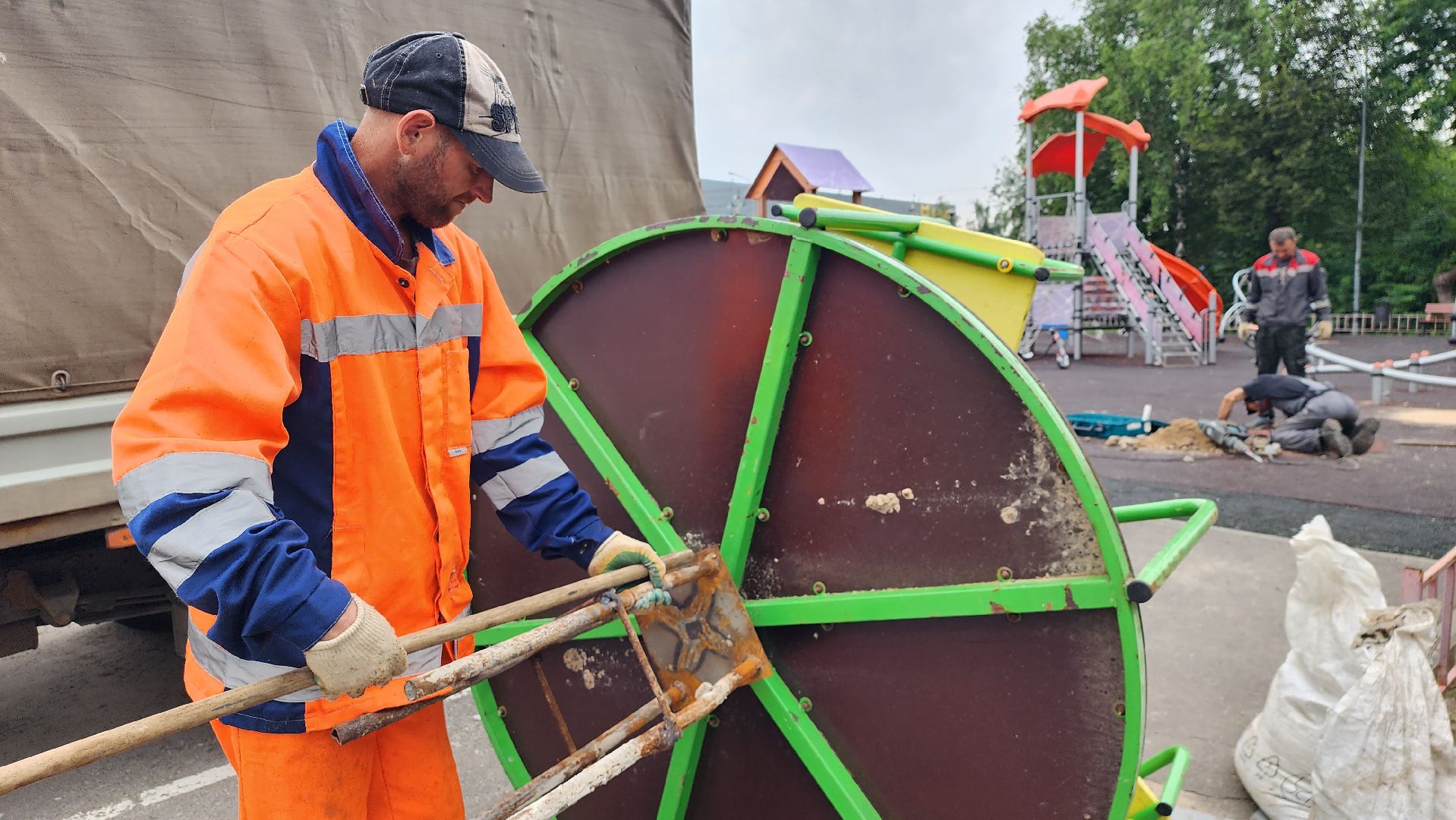 истра, детская игровая площадка, благоустройство,