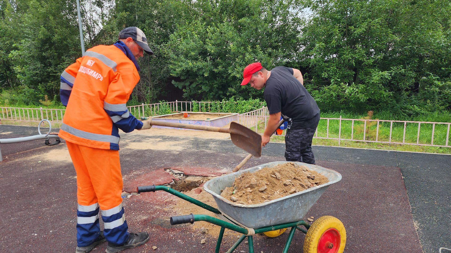 истра, детская игровая площадка, благоустройство,