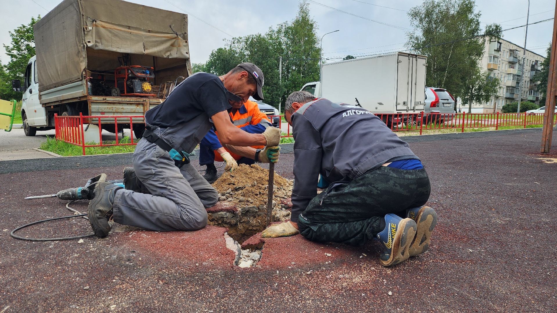 истра, детская игровая площадка, благоустройство,