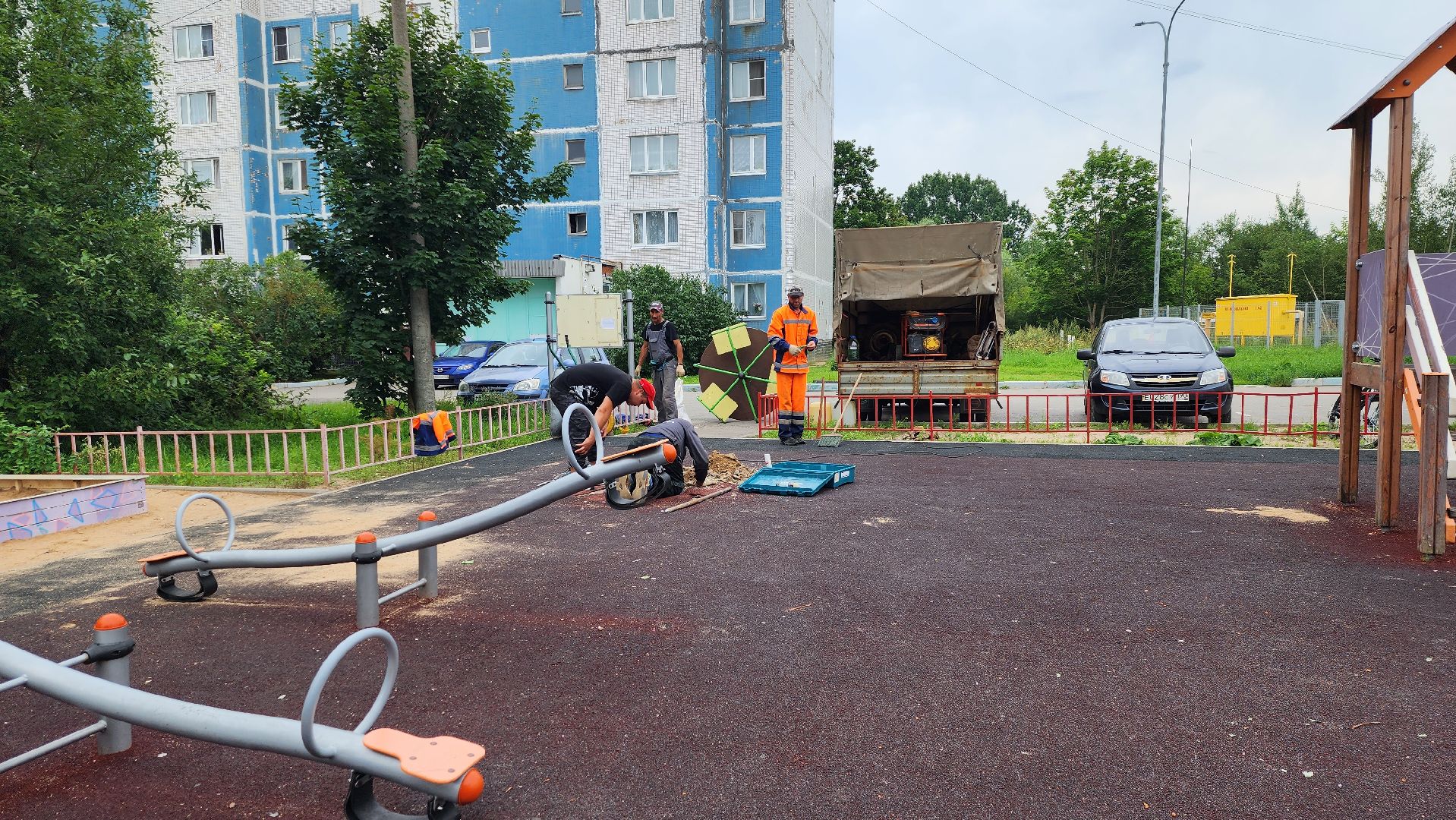 истра, детская игровая площадка, благоустройство,