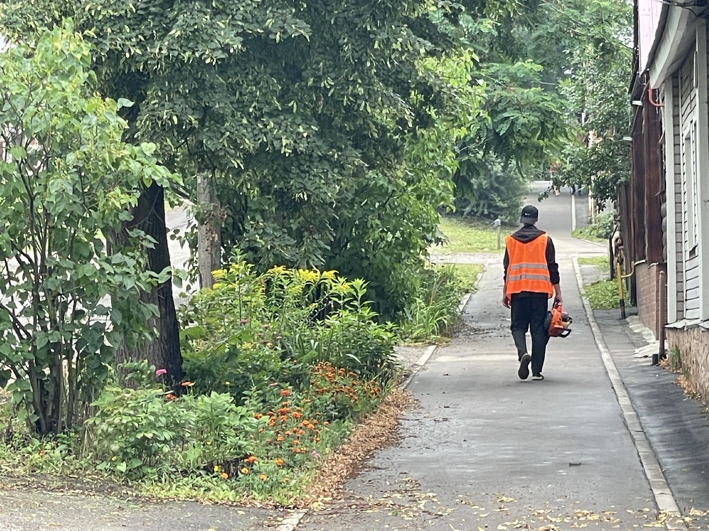 зарайск, покос травы, благоуствойство,