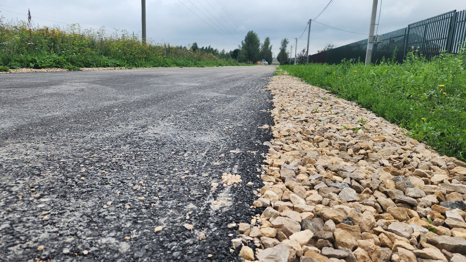 серебряные пруды, микрорайон восточный серебряных прудов, ремонт дороги,