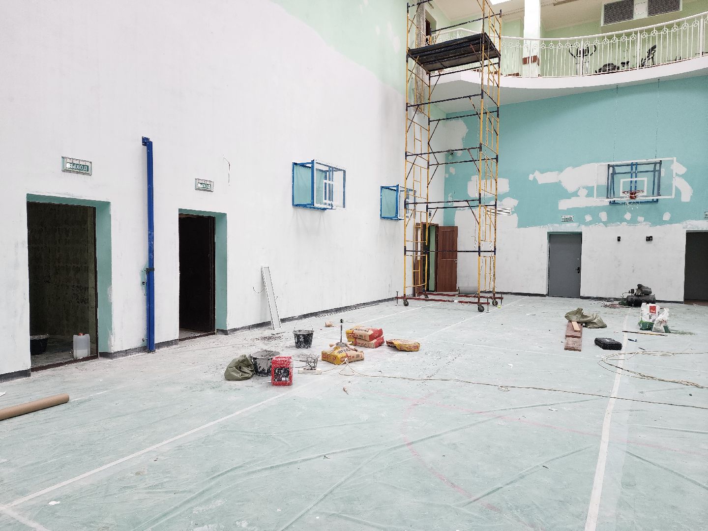 раменское, образование, капитальный ремонт образовательных учреждений, дергаевская средняя школа 23,