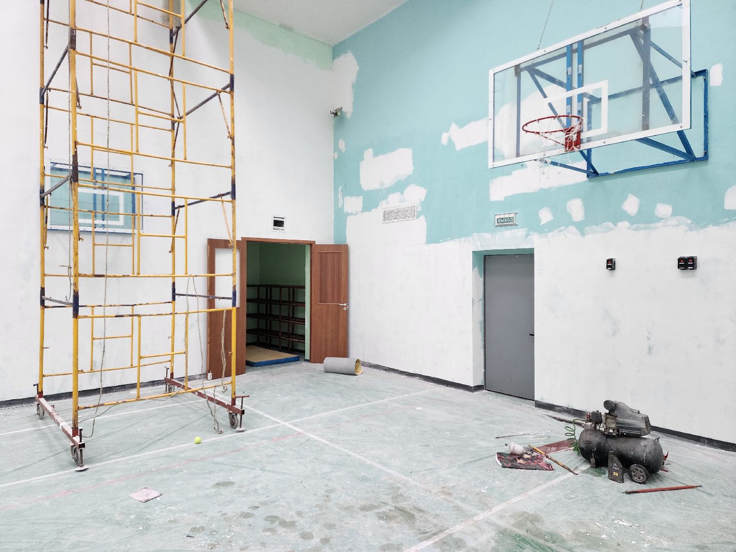 раменское, образование, капитальный ремонт образовательных учреждений, дергаевская средняя школа 23,