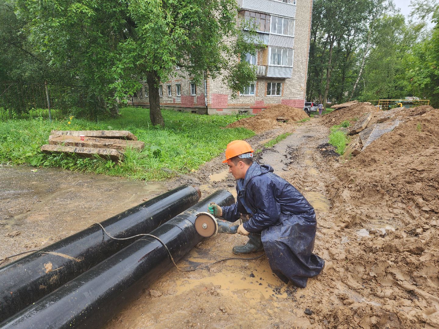 красноармейск, городской округ пушкинский, жкх, реконструкция теплосетей,