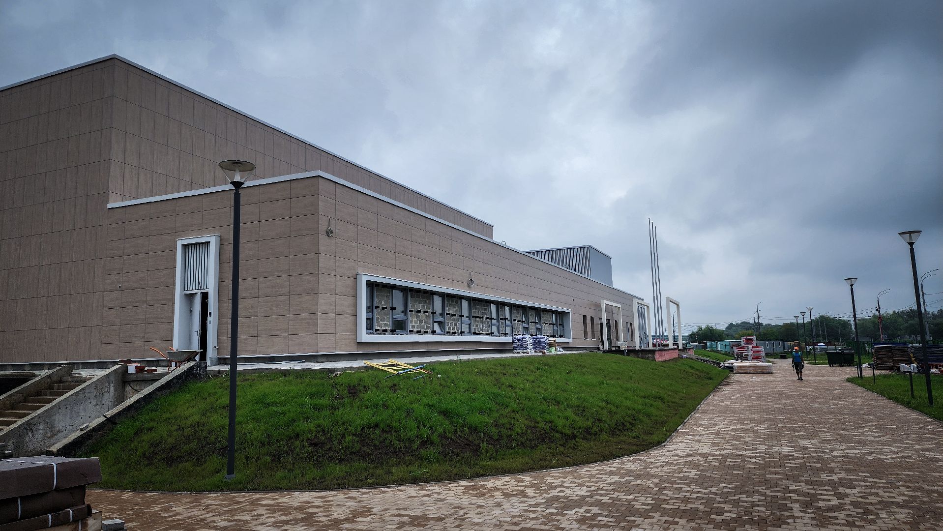 бронницы, строительство физкультурно-оздоровительного комплекса , строительство эллинга,