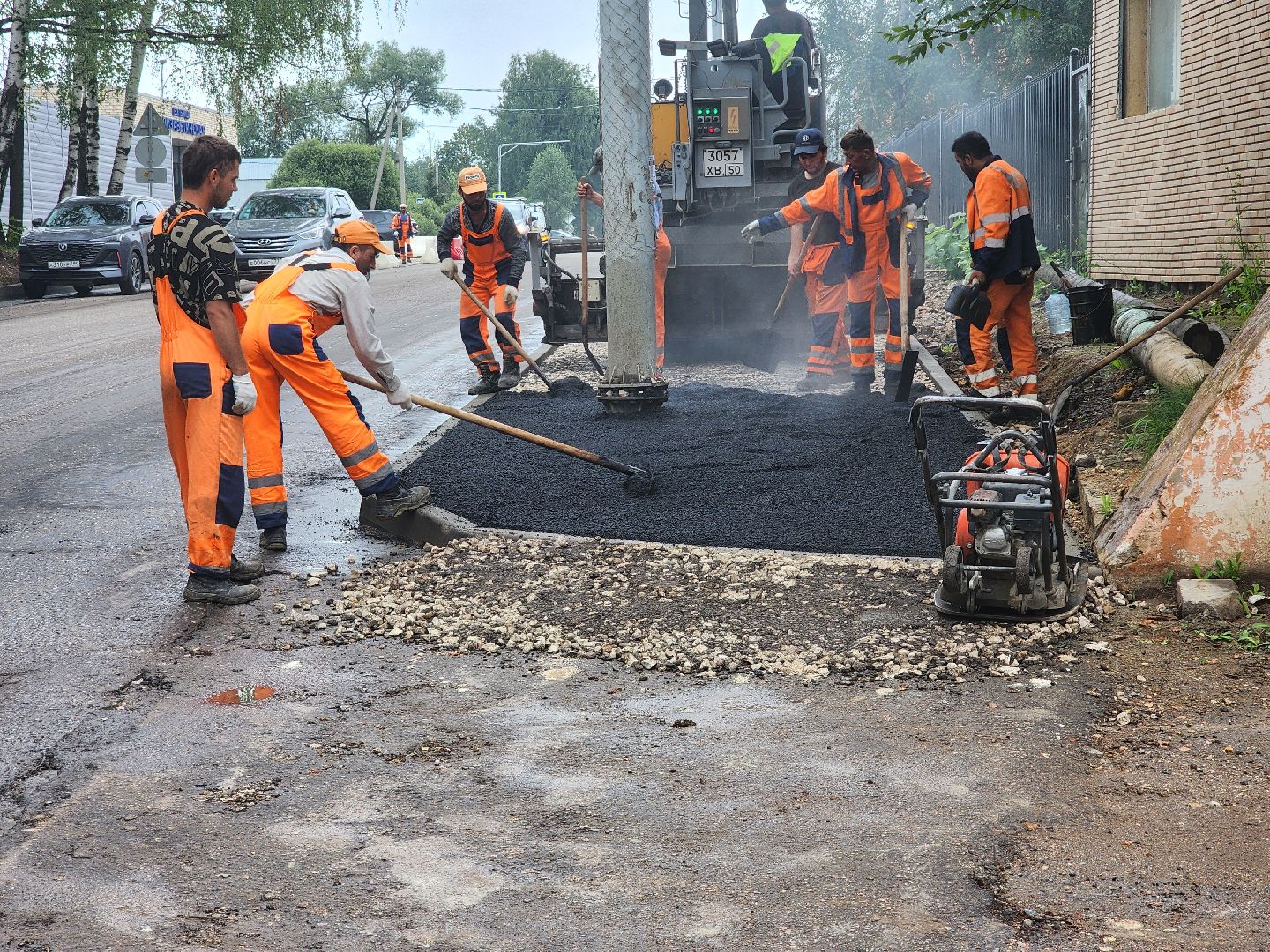 хотьково, сергиев посад, сергиево-посадский городской округ, благоустройство, дороги, елизаветинская больница, вокзал, пешеходная дорога, тротуар,