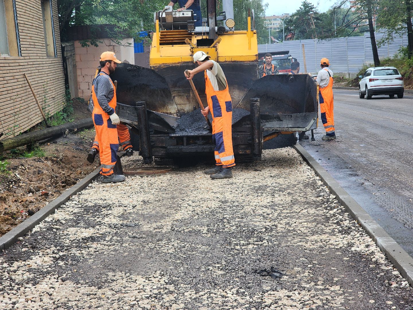хотьково, сергиев посад, сергиево-посадский городской округ, благоустройство, дороги, елизаветинская больница, вокзал, пешеходная дорога, тротуар,