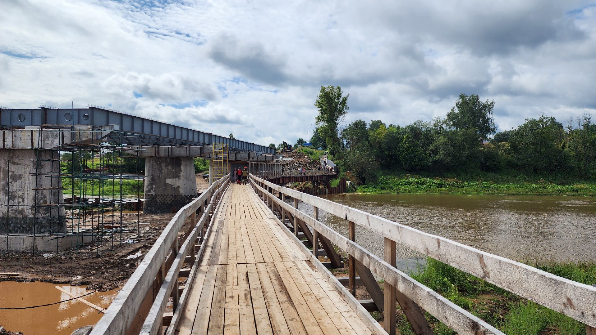 Руза, рузский хлебзавод, Поречье, Строительство моста, ликвидация пожара,