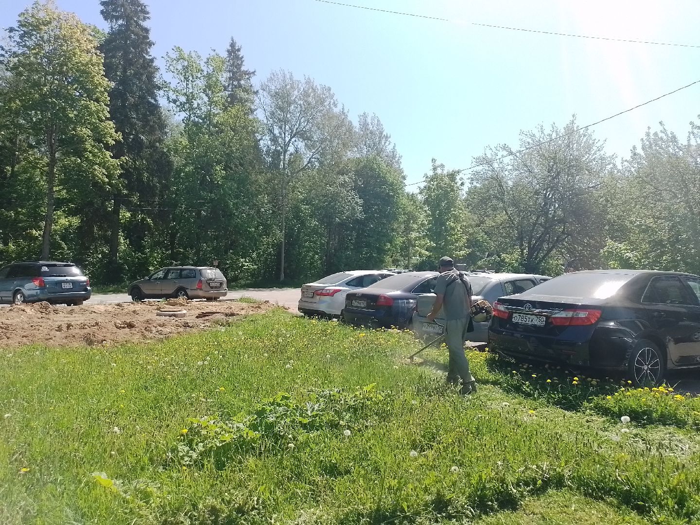 городской округ восход, благоустройство, покос травы, газон,