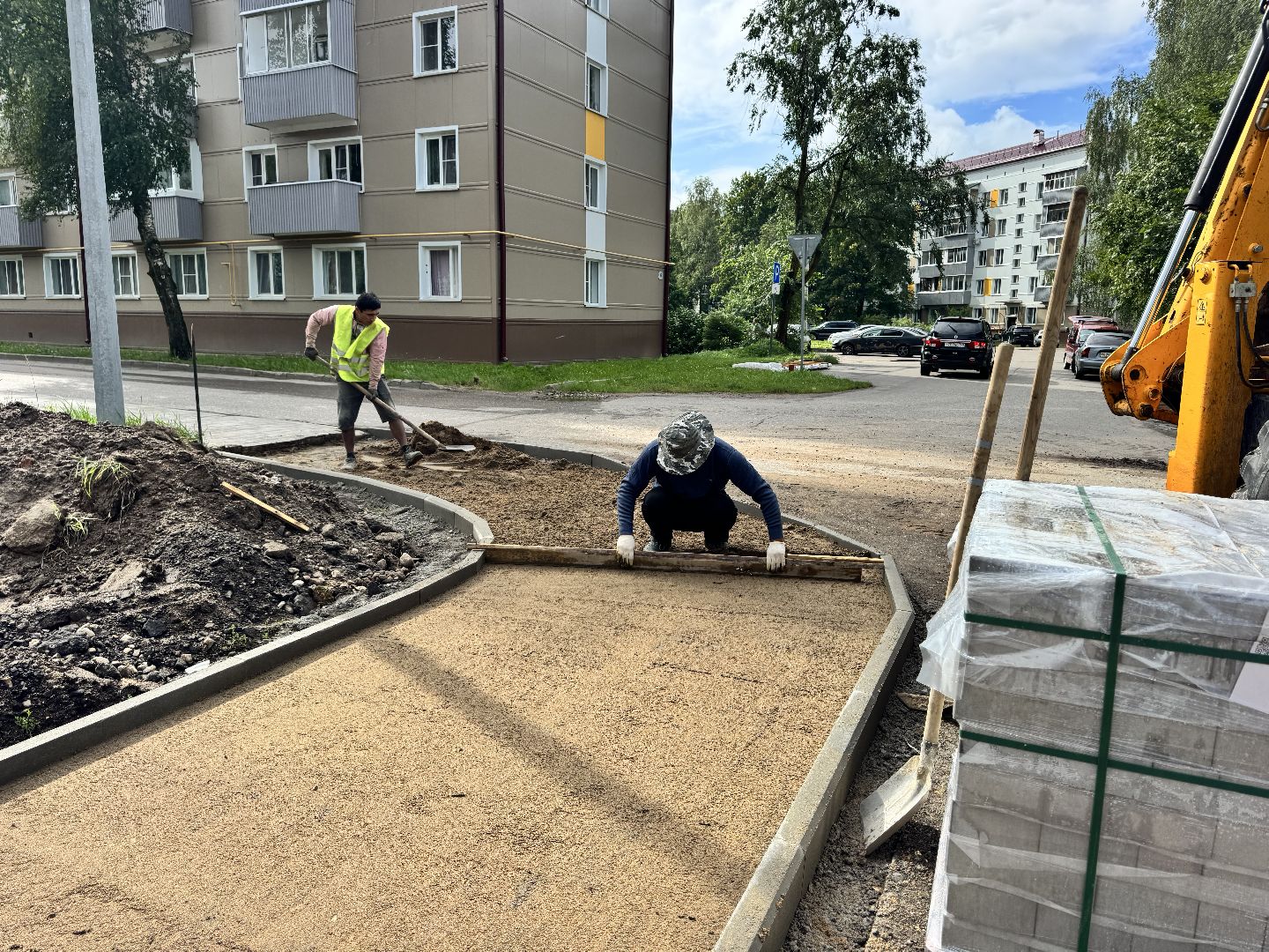 шаховская, благоустройство, сквер,