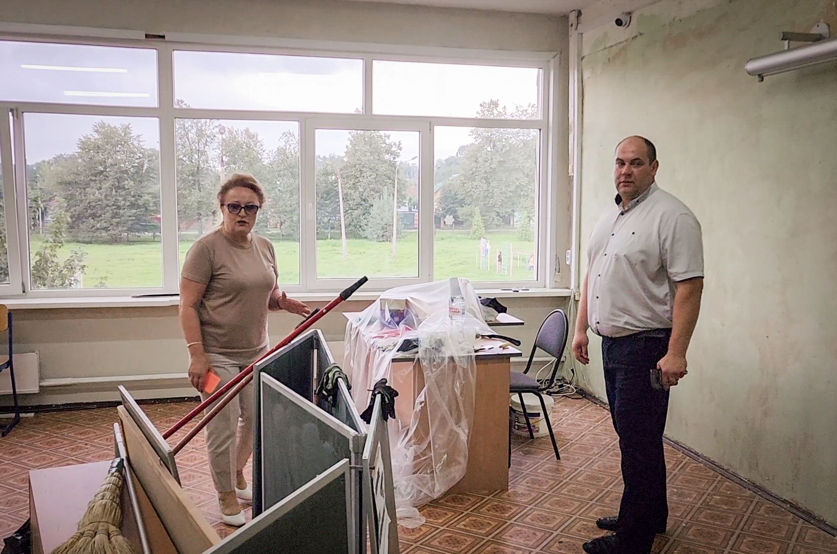 бронницы, готовность школы к новому учебному году , школа имени тимофеева в бронницах,