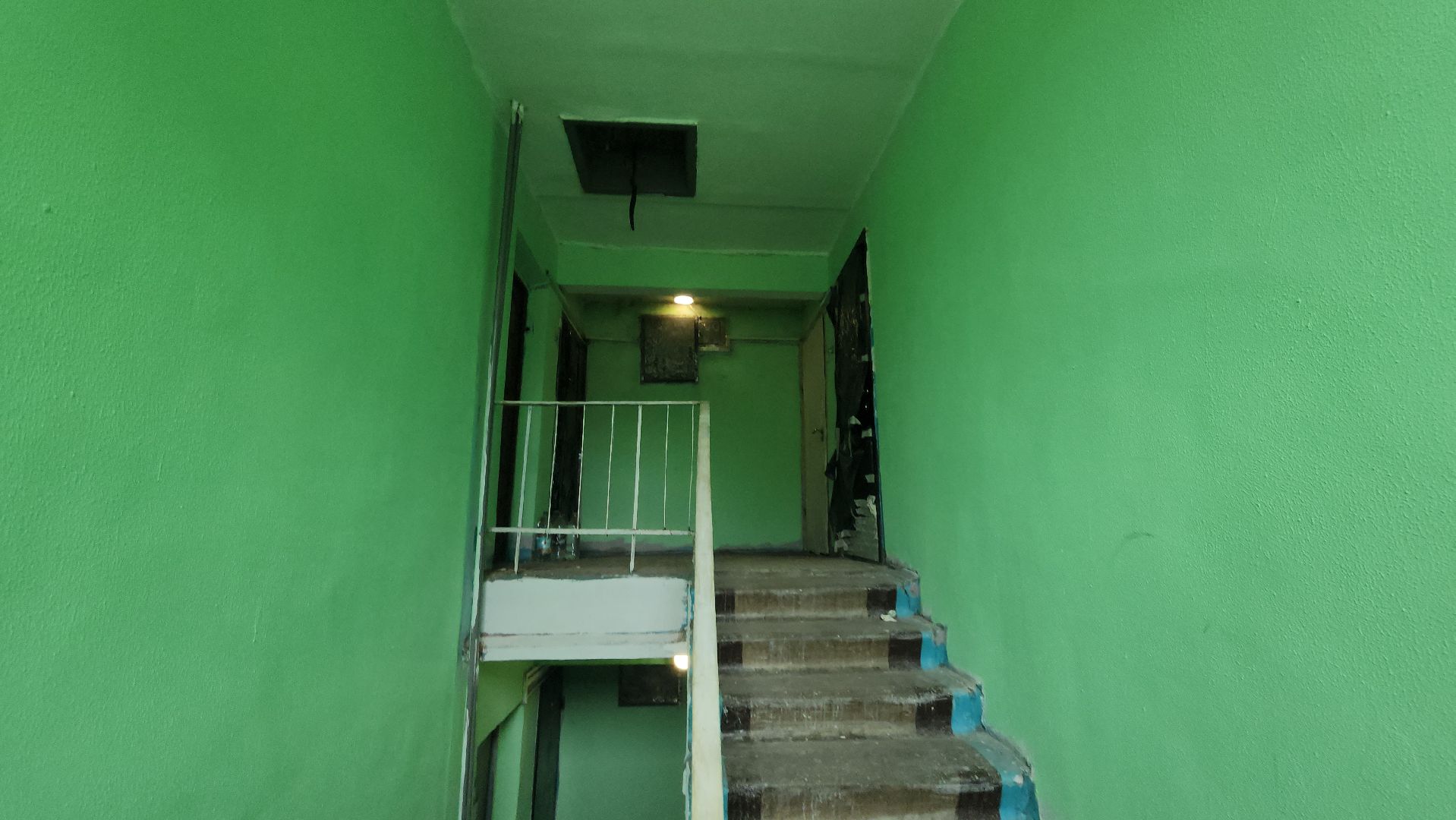 щёлково, ремонт подъезда, покраска стен,