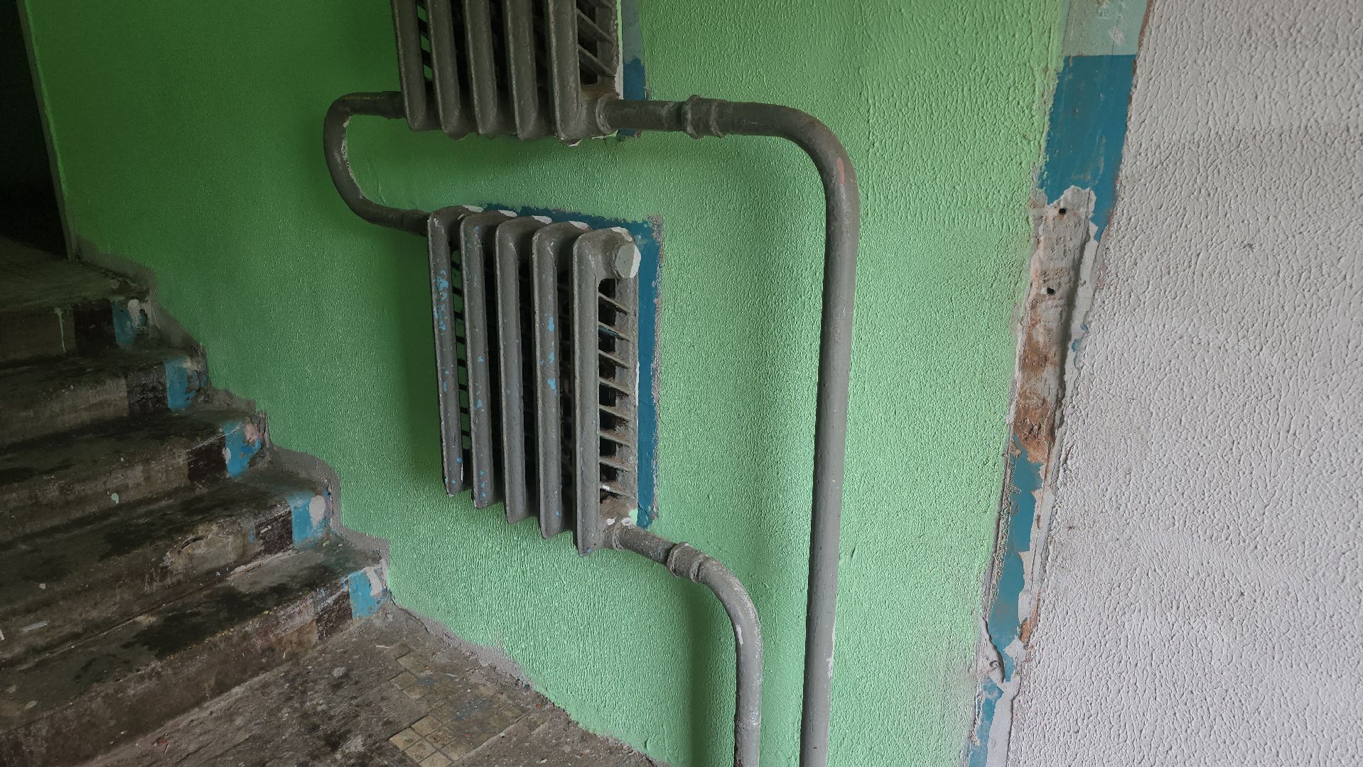 щёлково, ремонт подъезда, покраска стен,