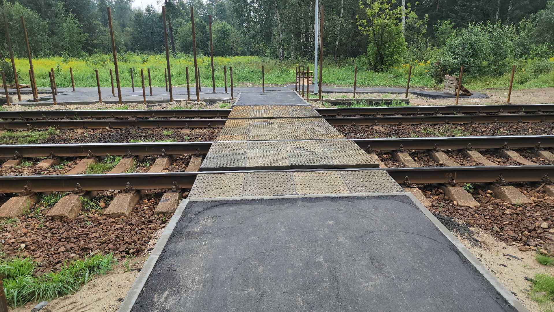 щёлково, Ремонт жд станции, Станция Осеевская,