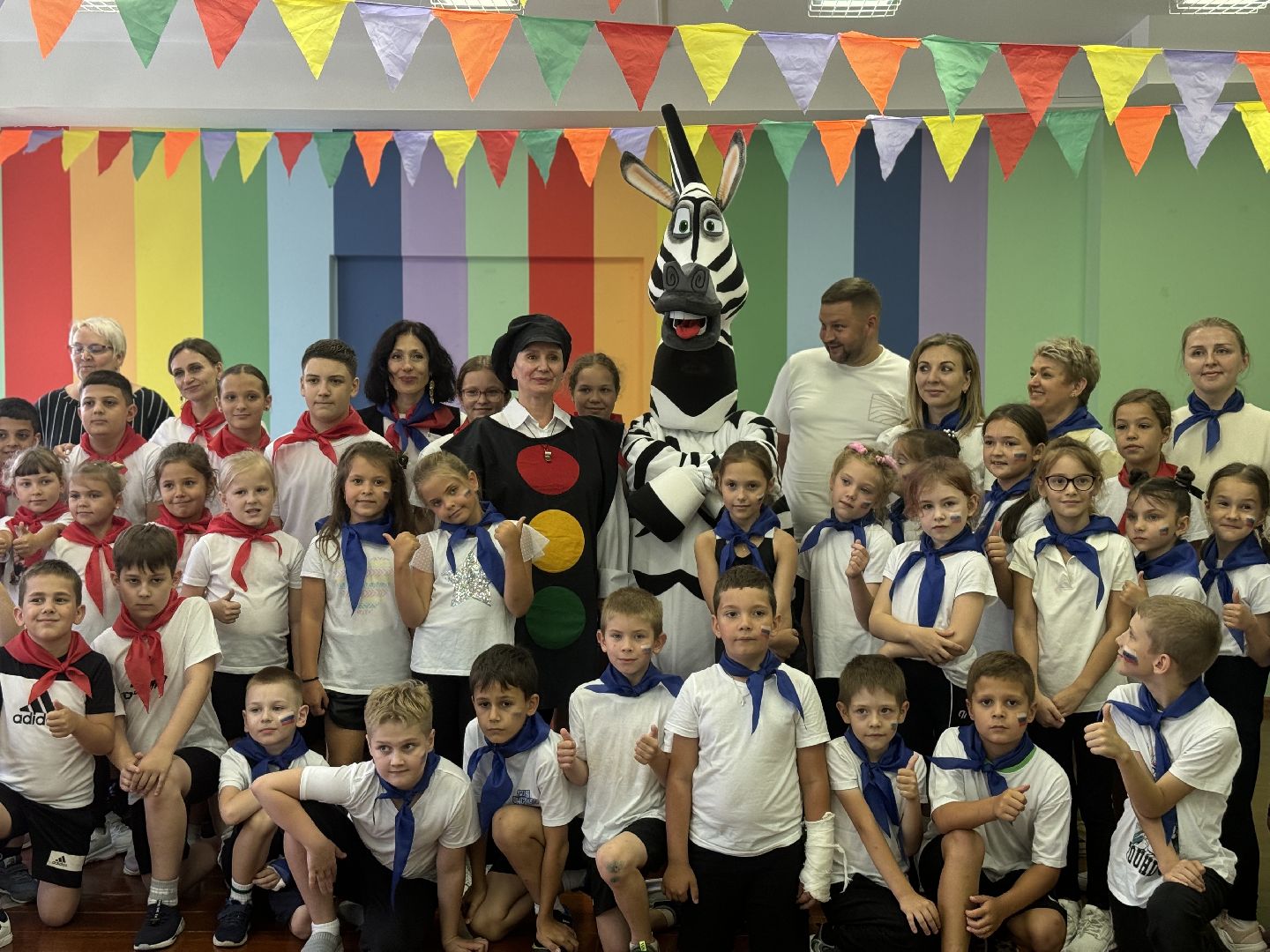 день светофора, детский лагерь колобок, ленинский городской округ, госавтоинспекция,