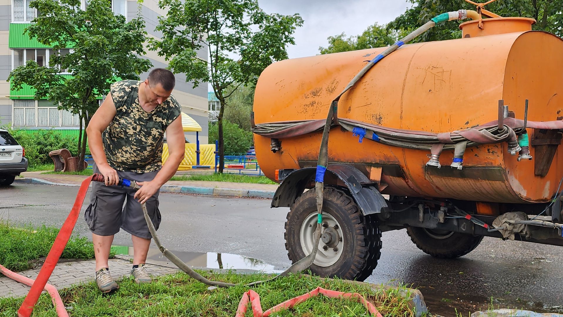 истра, ликвидация подтоплений, благоустройство,