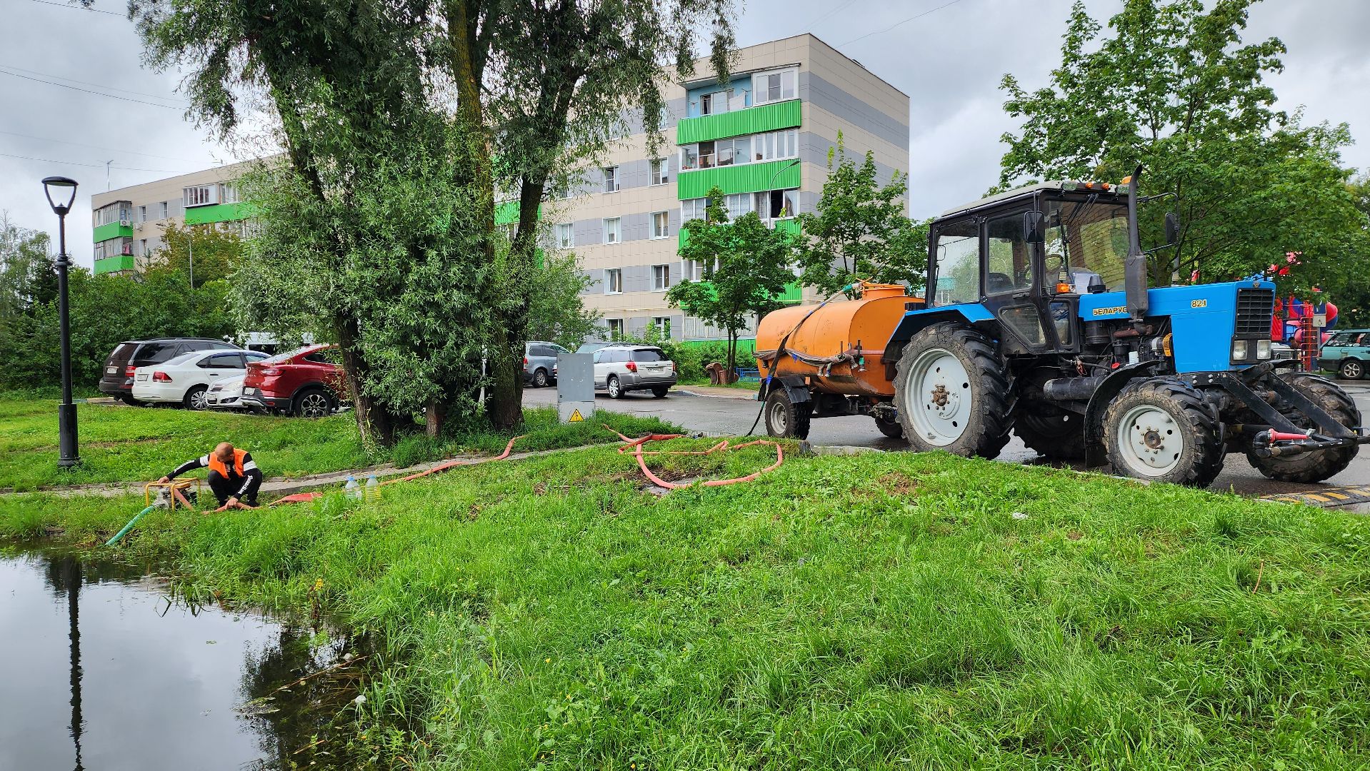 истра, ликвидация подтоплений, благоустройство,