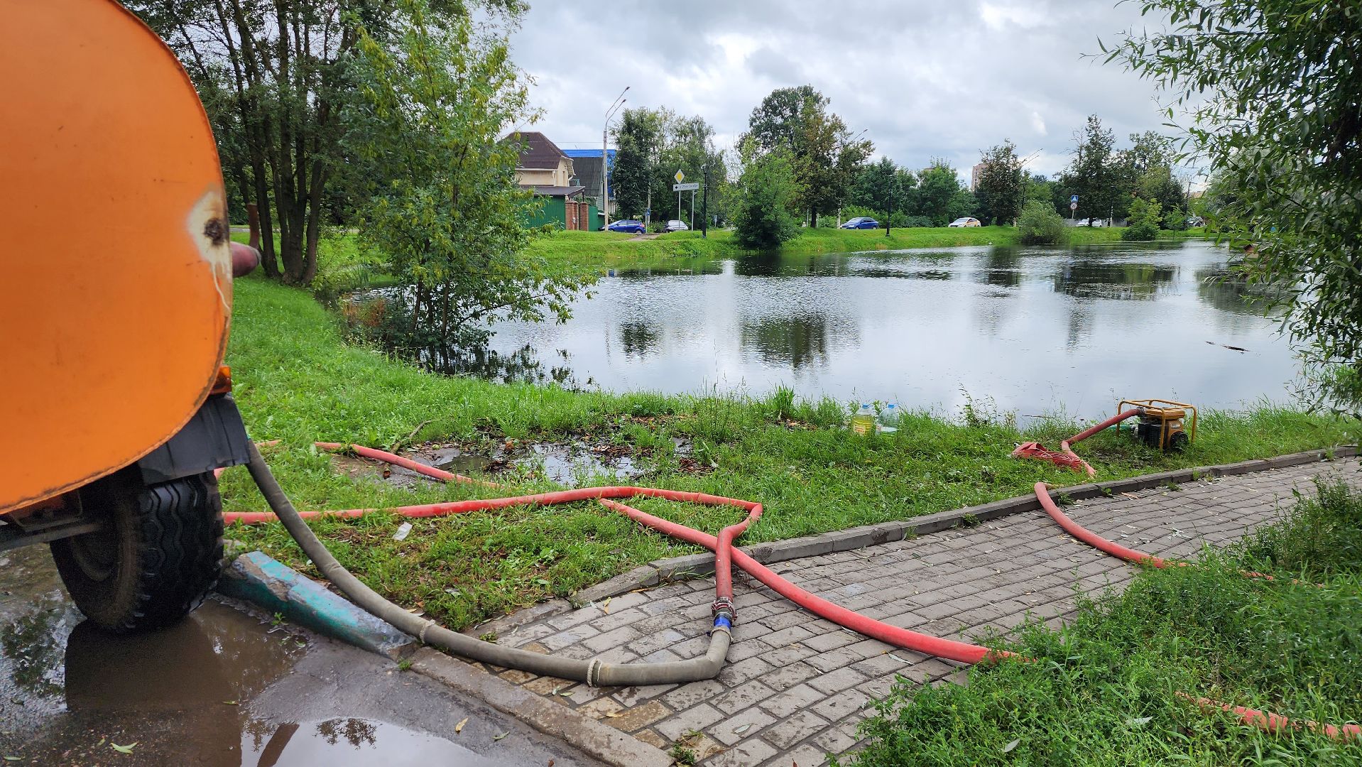 истра, ликвидация подтоплений, благоустройство,