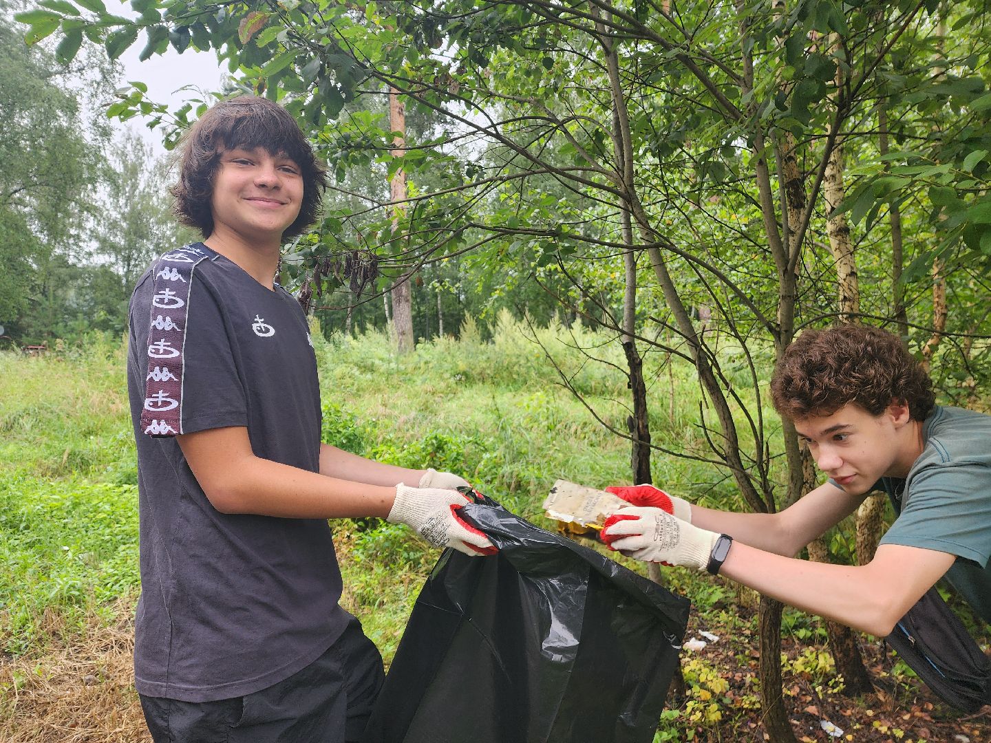 красноармейск, городской округ пушкинский, экологическая бригада, подростки, трудовое лето,