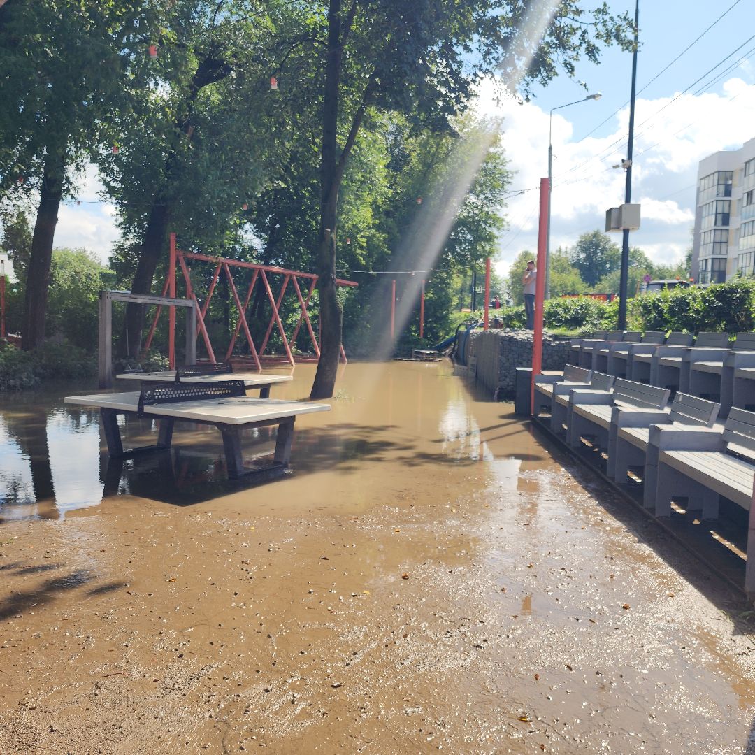 ЧП, Общество , Затопление , Звенигородские новости ,