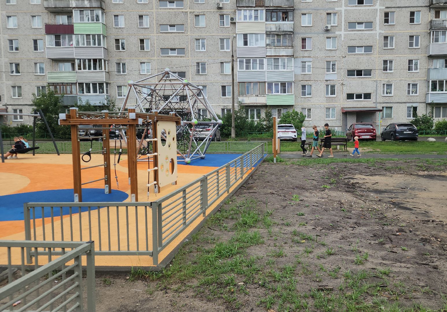 обновление детских площадок, орехово-зуево,