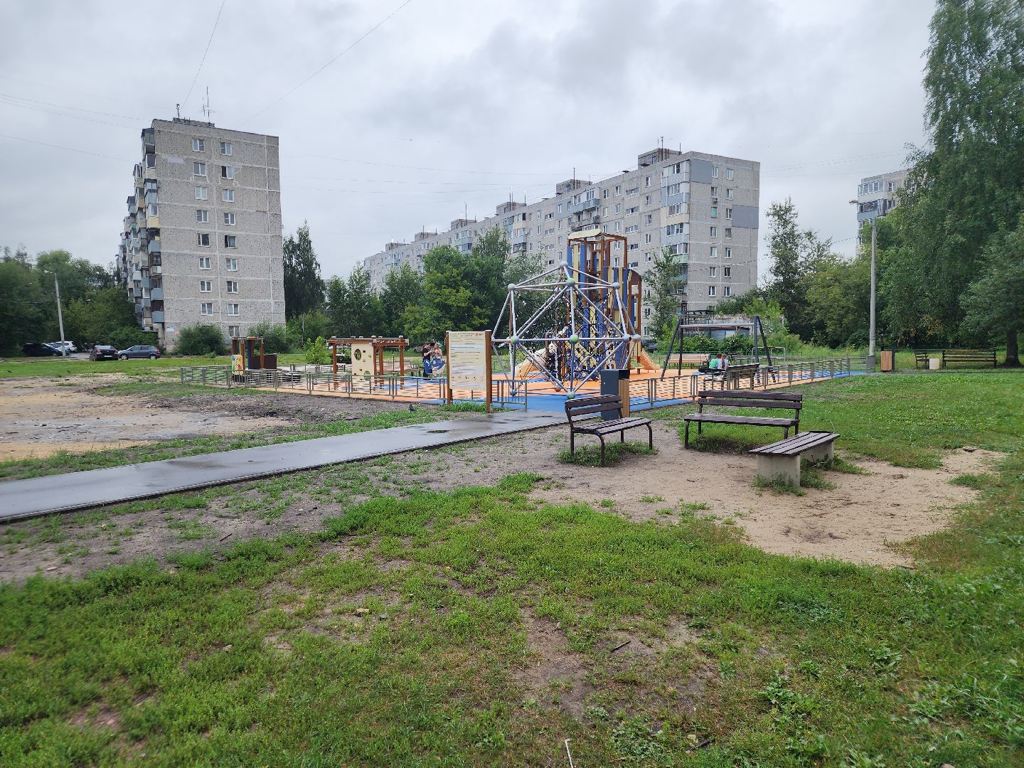 обновление детских площадок, орехово-зуево,